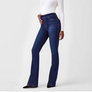 SPANX  Flare Jeans Spanx Jeans large  L M New with tags 20327R Long 34” inseam